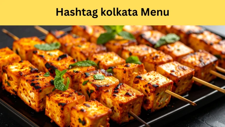 hashtag kolkata menu