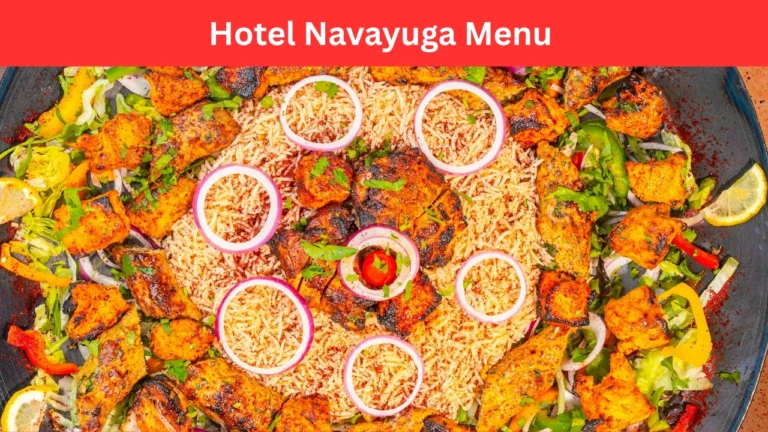hotel navayuga menu