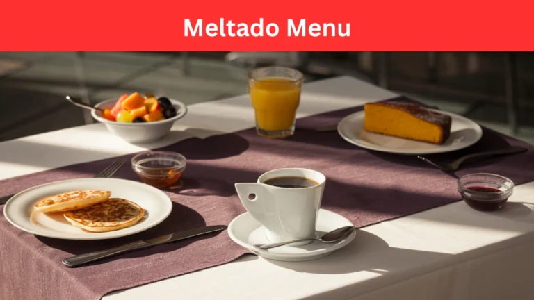 meltado menu