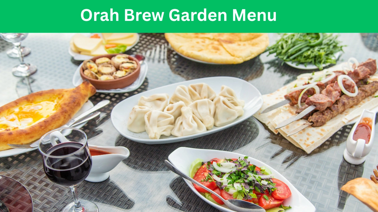 orah brew garden menu