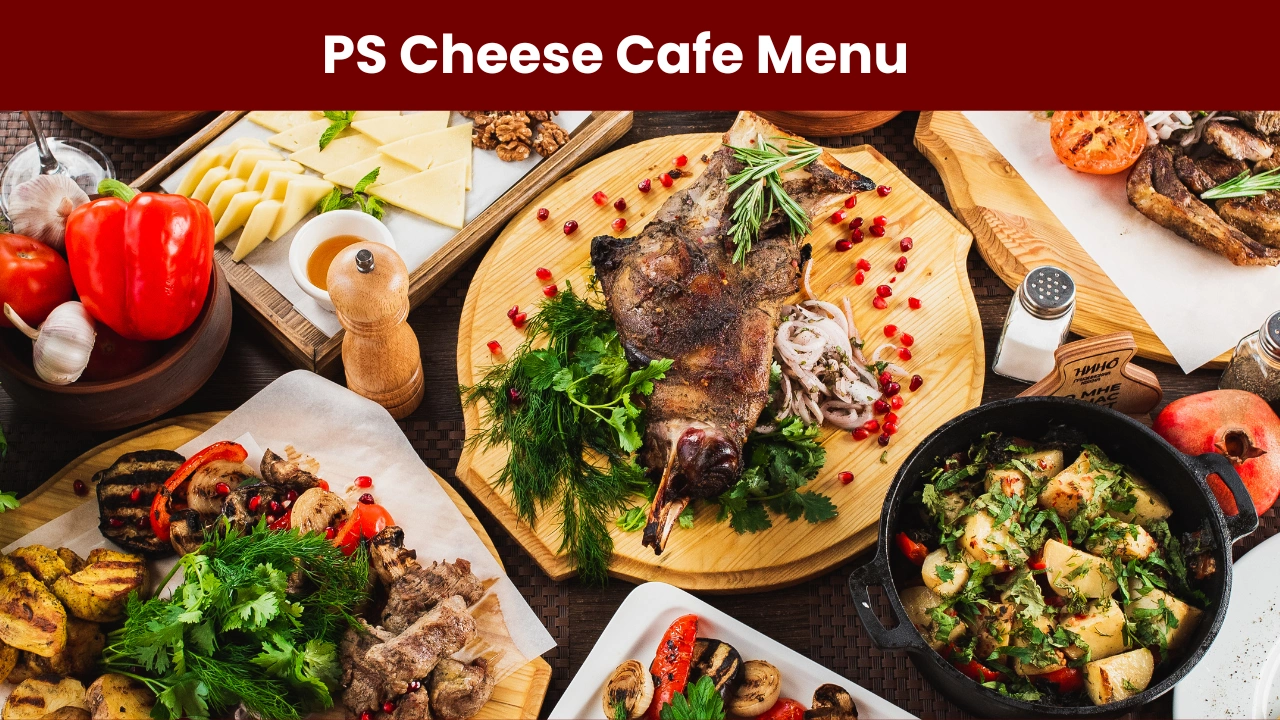 ps cheese cafe menu