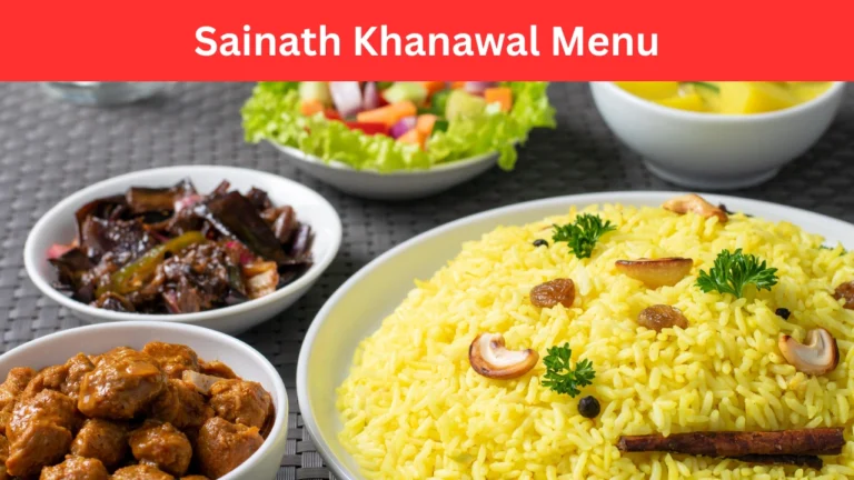 sainath khanawal menu