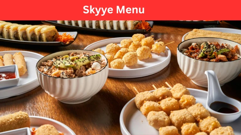 skyye menu