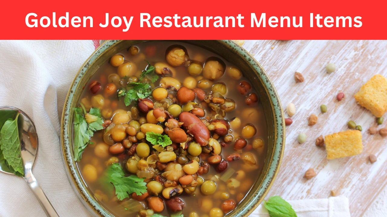 Golden Joy Restaurant Menu Items