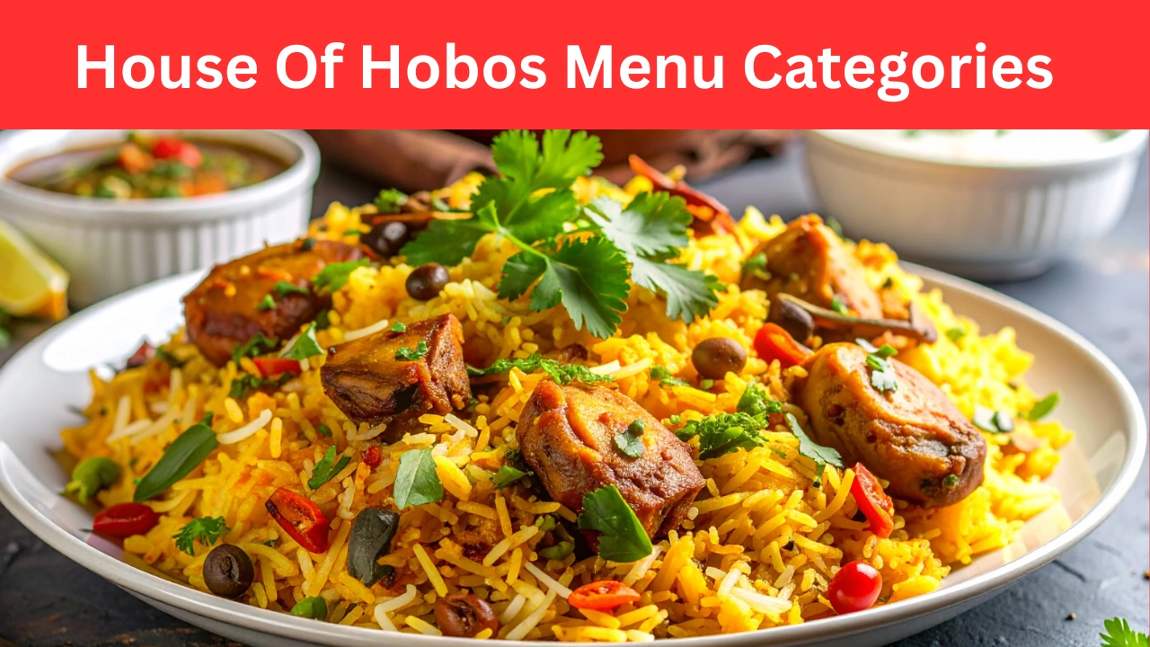 House Of Hobos Menu Categories