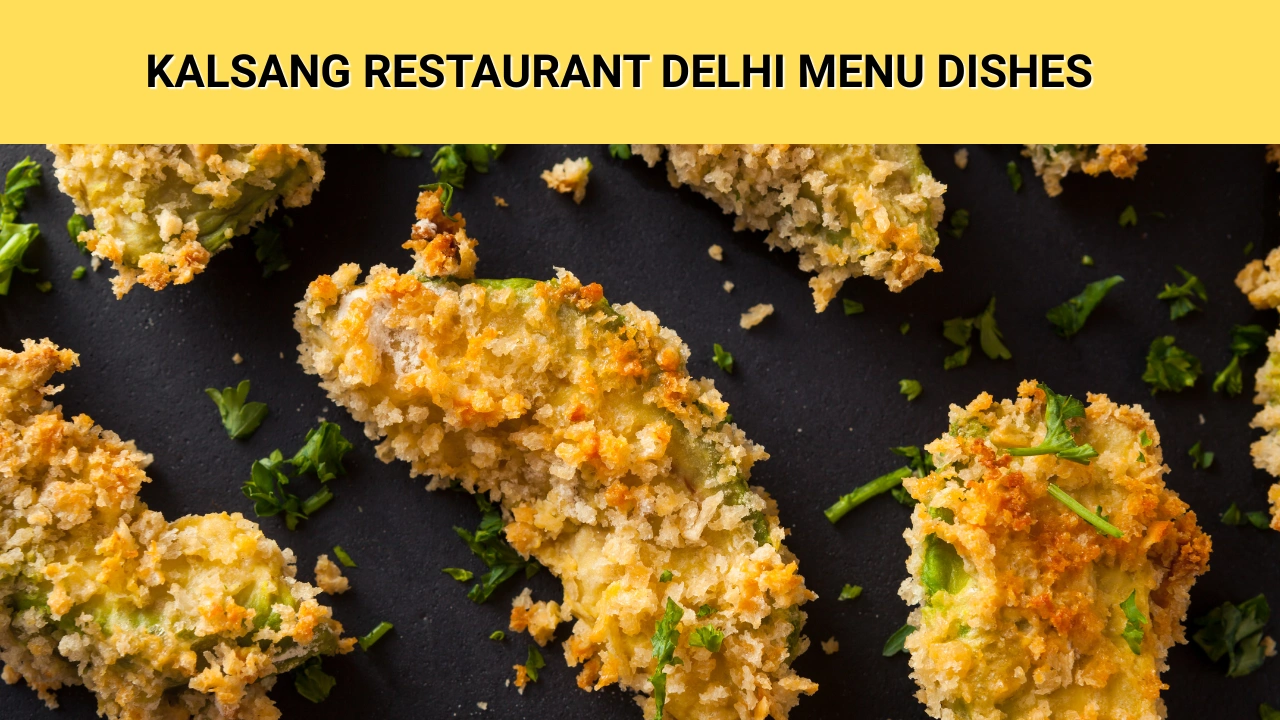 Kalsang Restaurant Delhi Menu Dishes