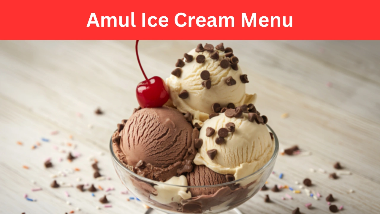 amul ice cream menu