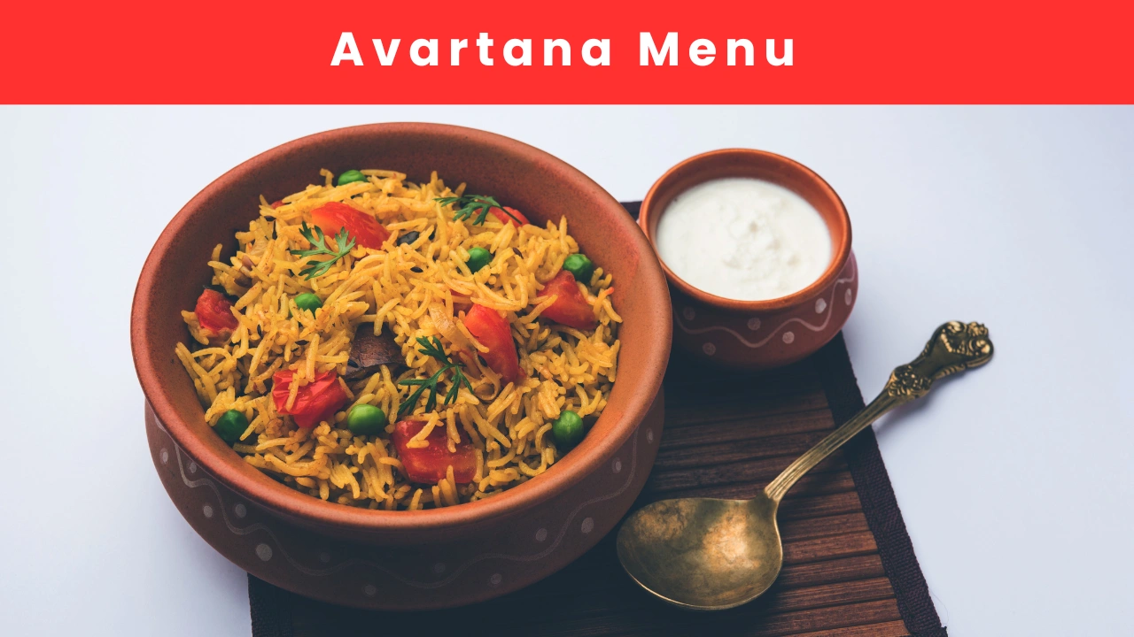 avartana menu