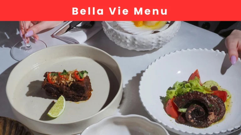 bella vie menu