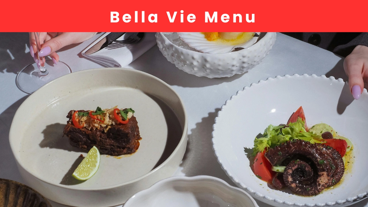 bella vie menu