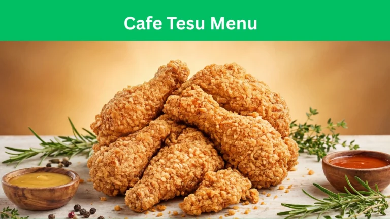 cafe tesu menu