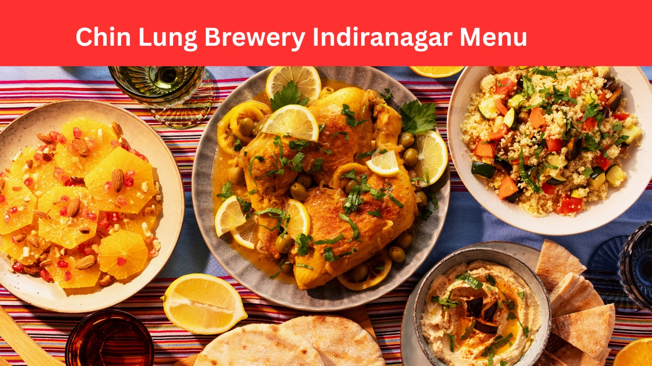 chin lung brewery indiranagar menu