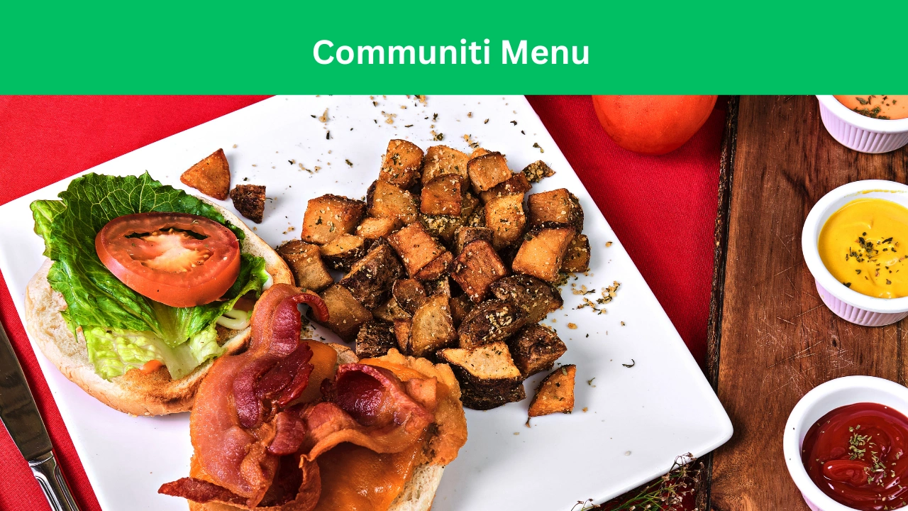communiti menu