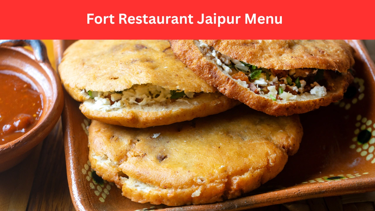fort restaurant jaipur menu