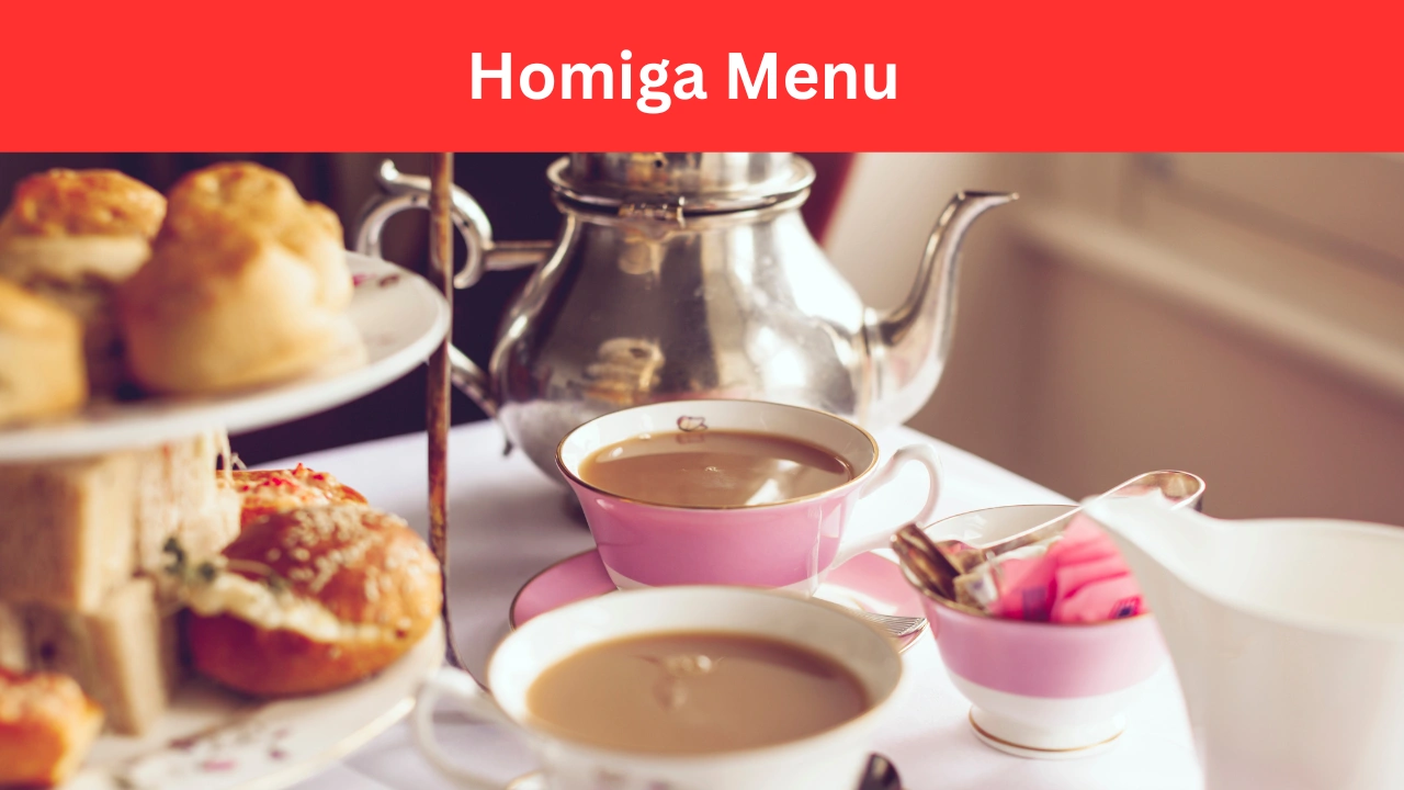 homiga menu