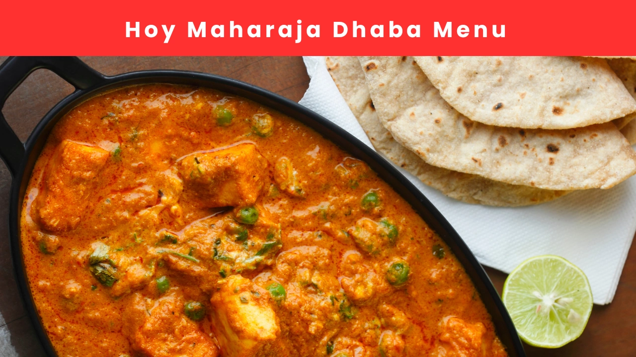 hoy maharaja dhaba menu