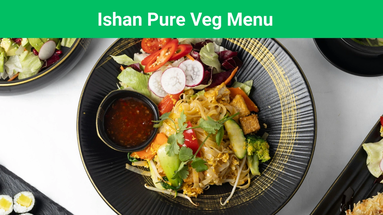 ishan pure veg menu