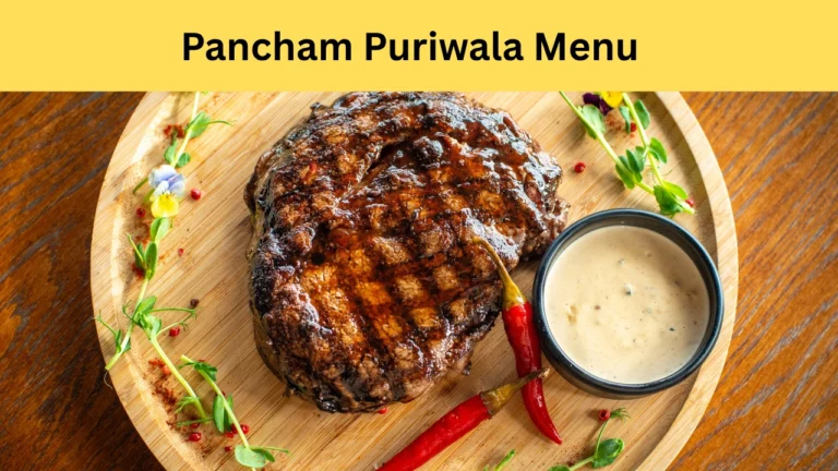 pancham puriwala menu