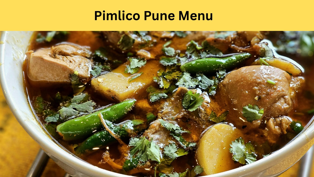 pimlico pune menu