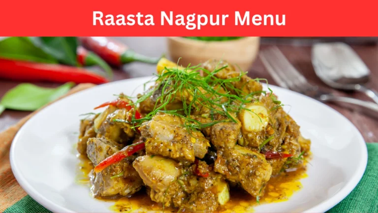 raasta nagpur menu