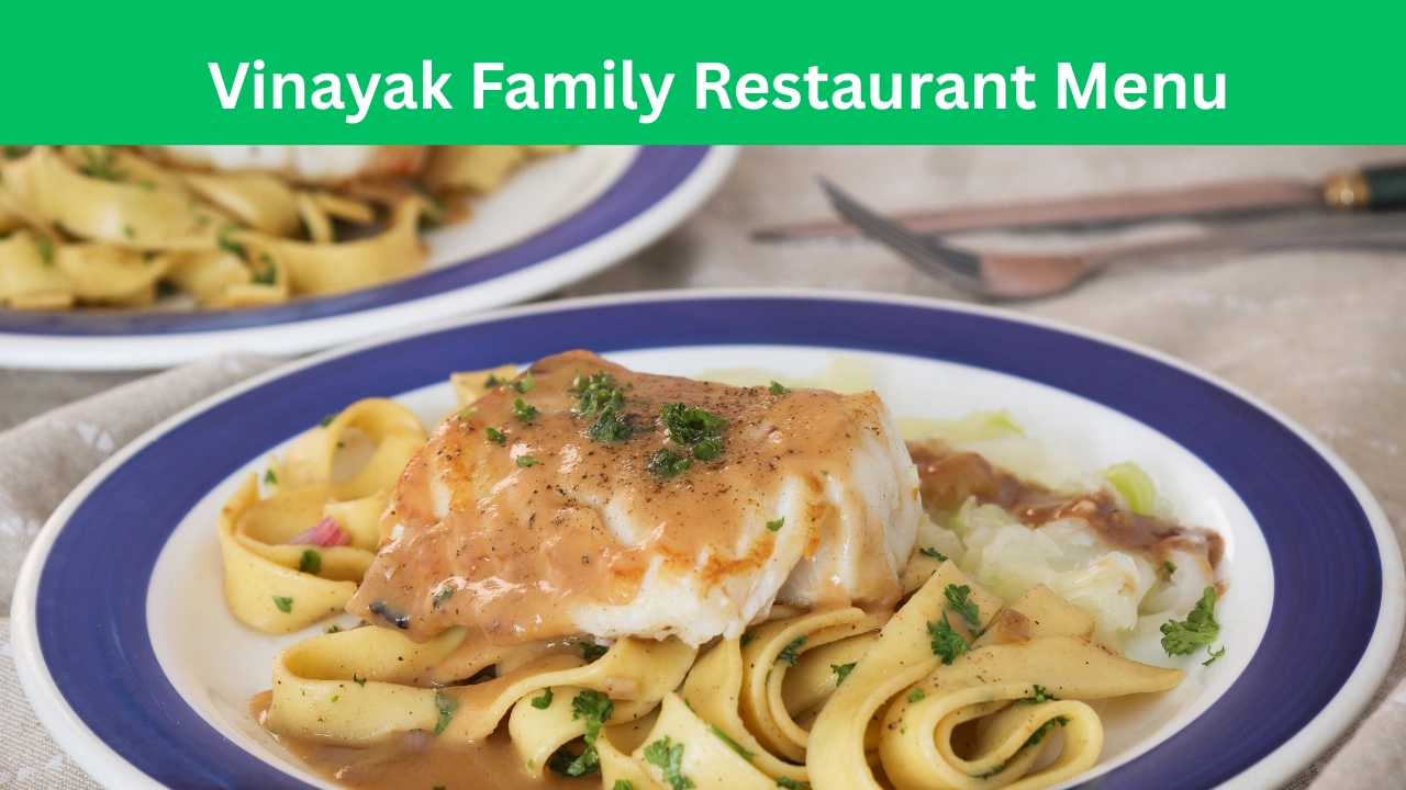 vinayak family restaurant menu