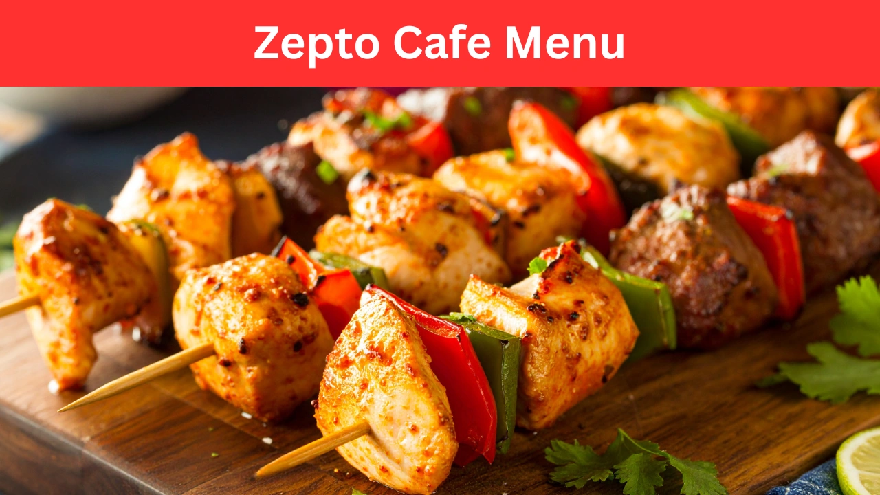 zepto cafe menu