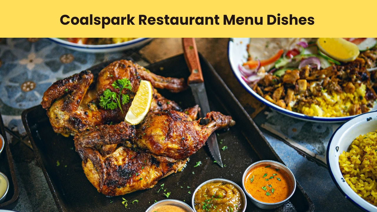 Coalspark Restaurant Menu Dishes