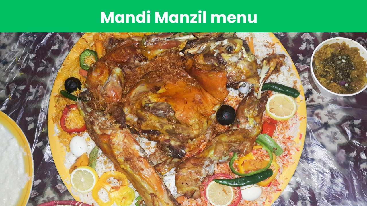 Mandi Manzil menu