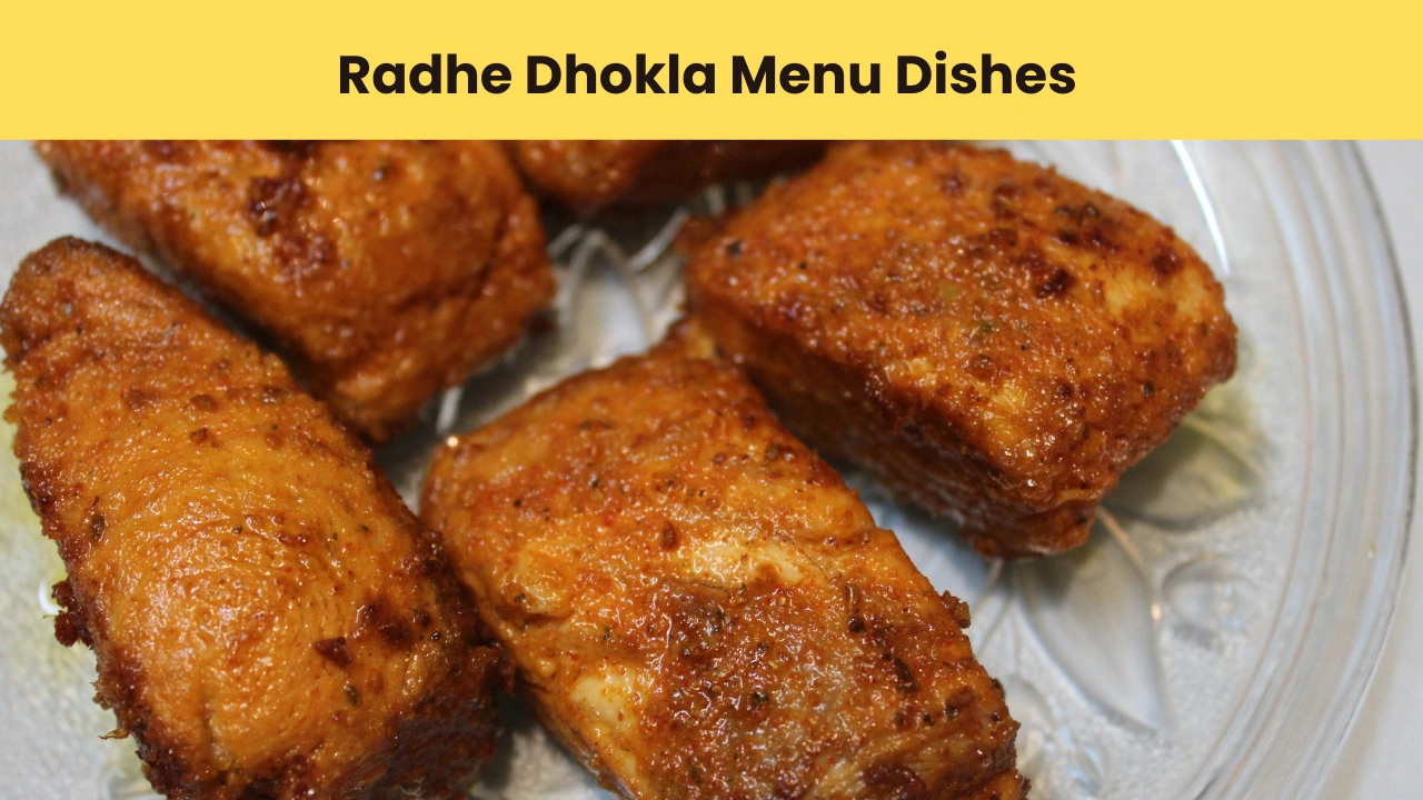Radhe Dhokla Menu Dishes