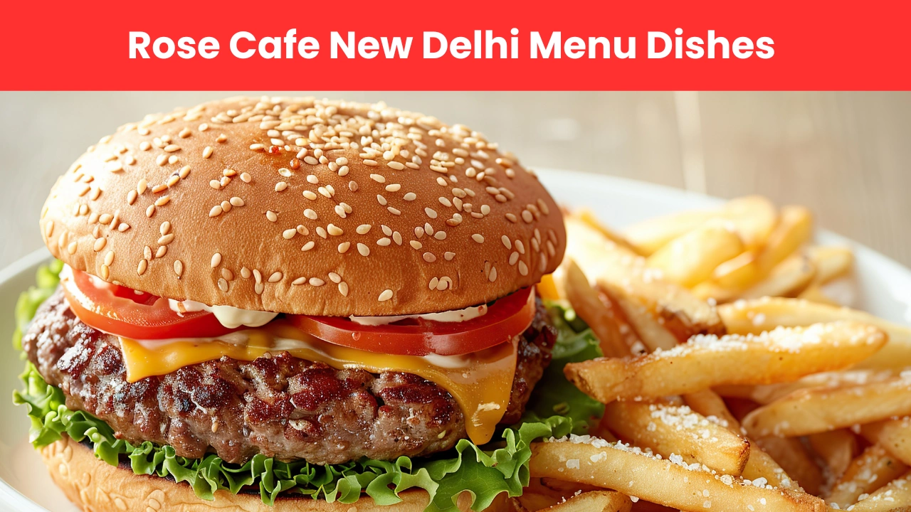 Rose Cafe New Delhi Menu Dishes