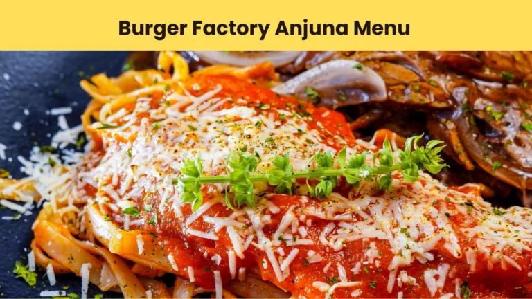 burger factory anjuna menu