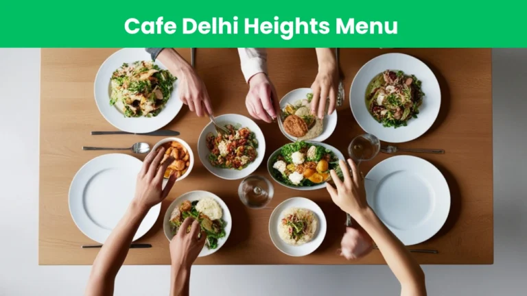 cafe delhi heights menu
