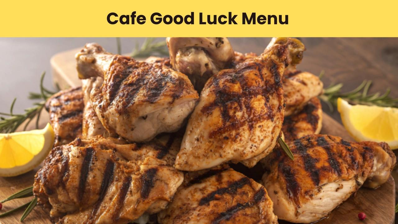 cafe good luck menu