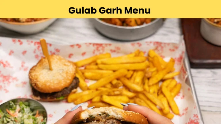 gulab garh menu