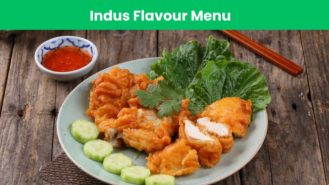 indus flavour menu