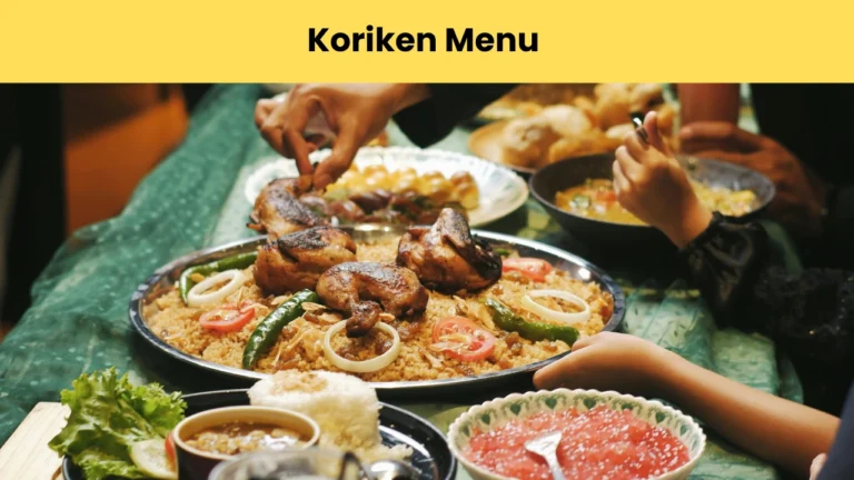 koriken menu
