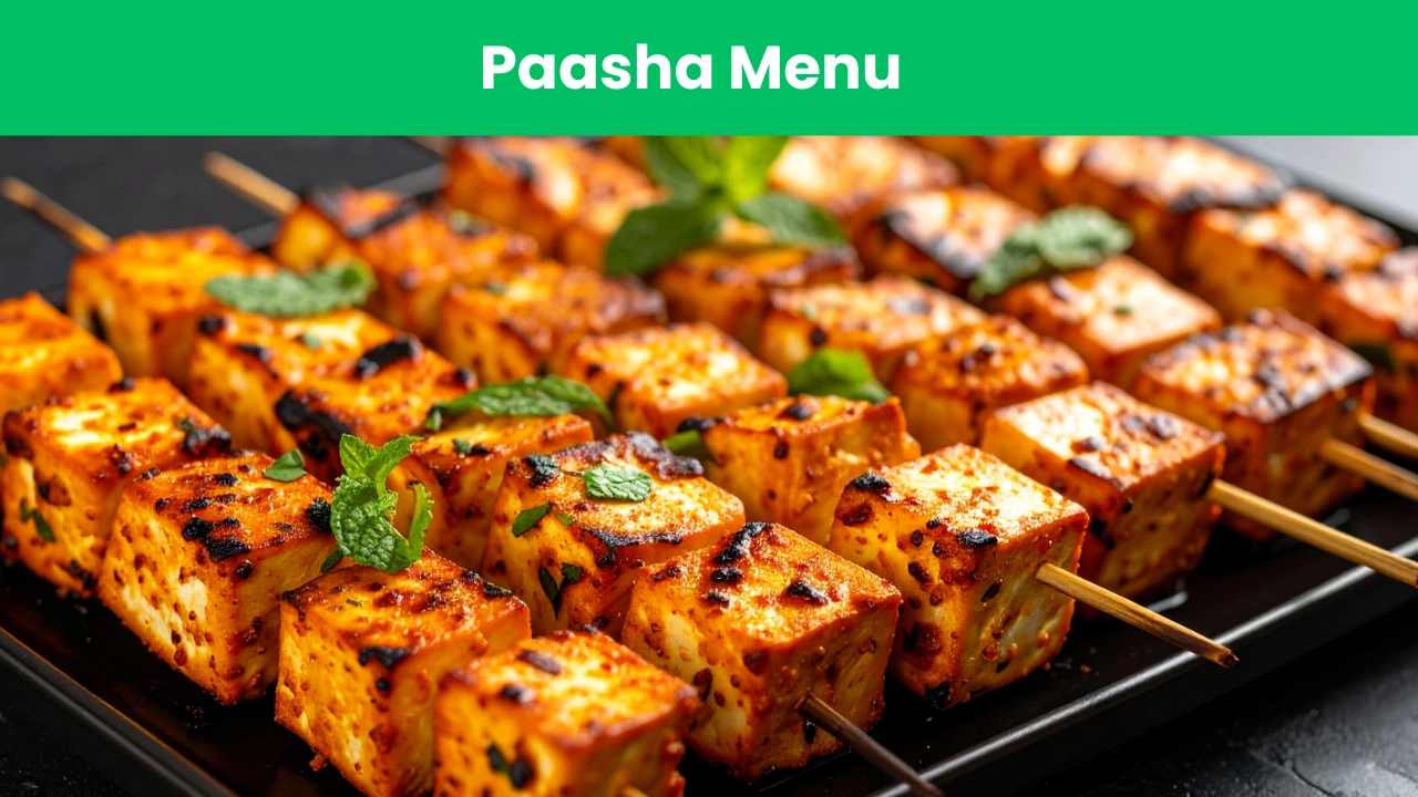 paasha menu