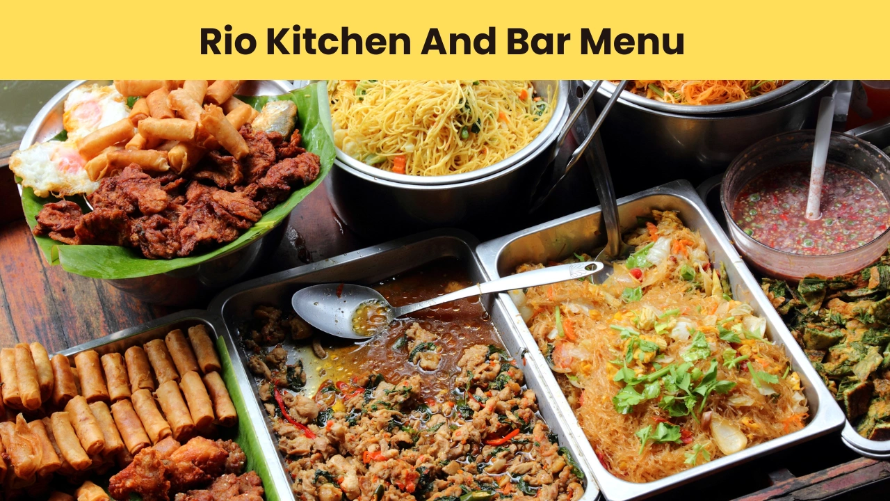rio kitchen and bar menu