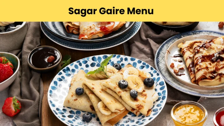 sagar gaire menu