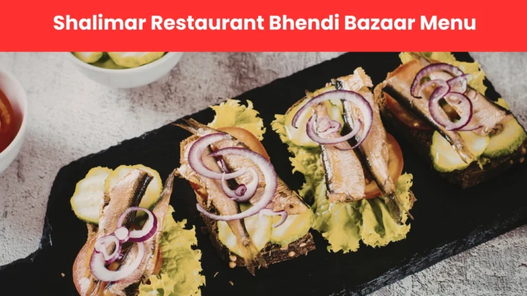 shalimar restaurant bhendi bazaar menu