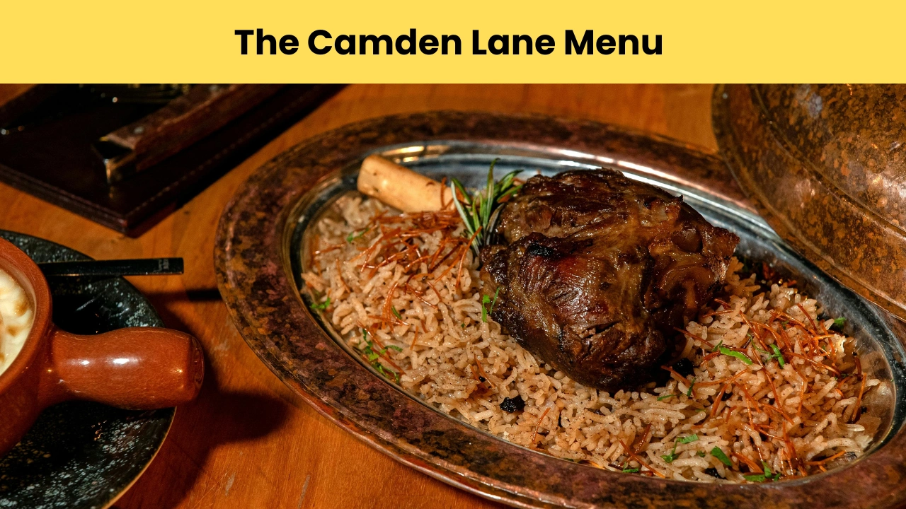 the camden lane menu