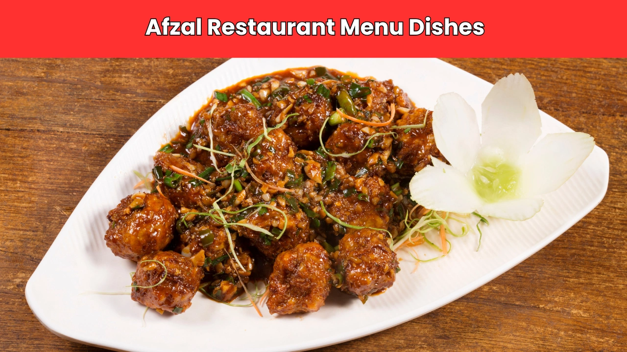 Afzal Restaurant Menu Dishes