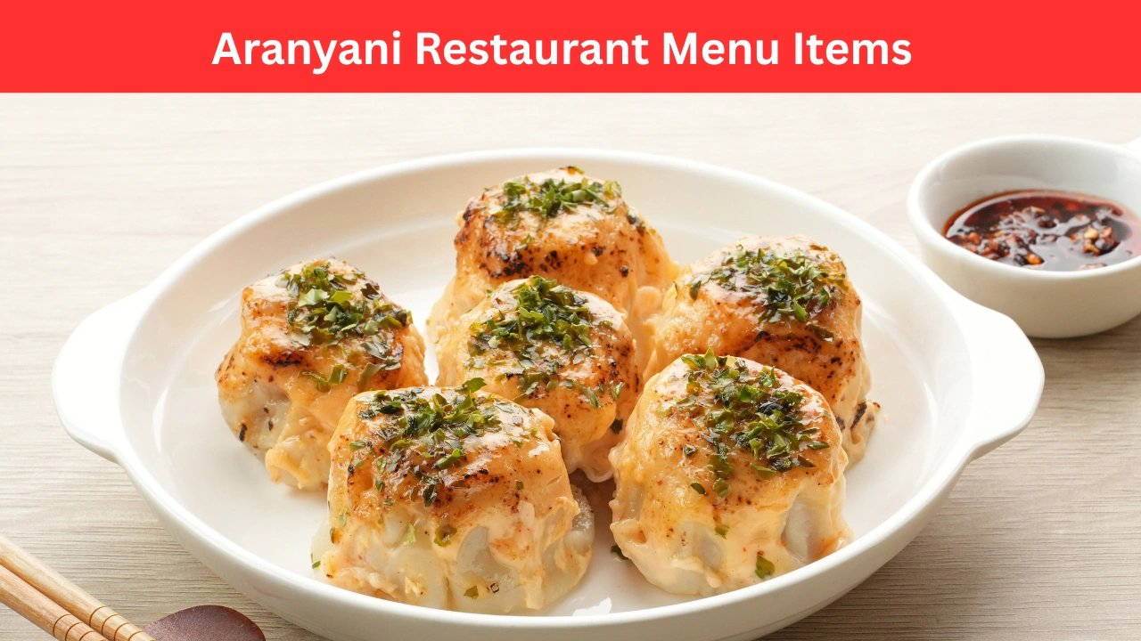 Aranyani Restaurant Menu Items
