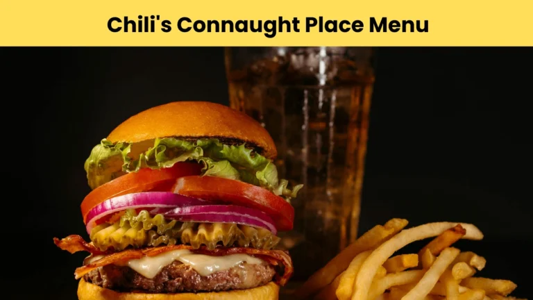 Chili's Connaught Place Menu