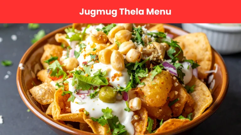 Jugmug Thela Menu