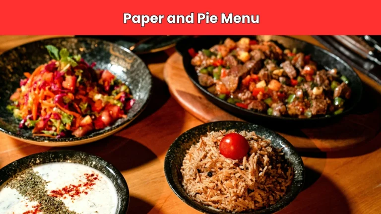 Paper and Pie Menu