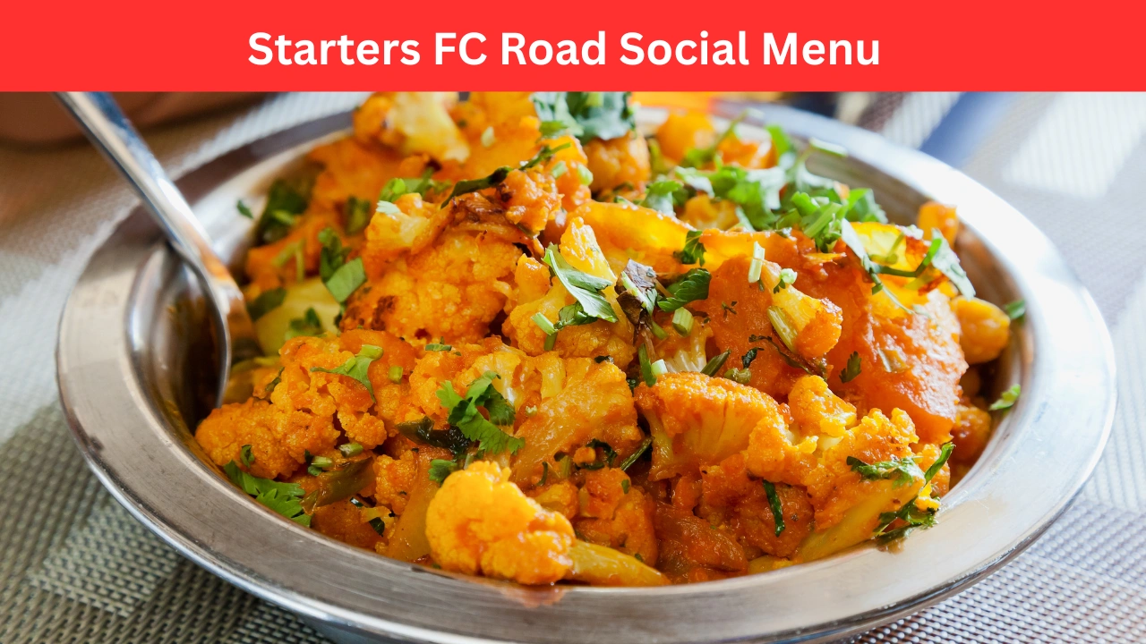 Starters FC Road Social Menu