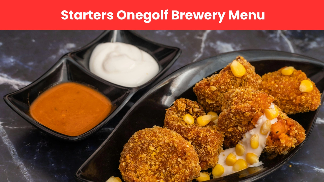 Starters Onegolf Brewery Menu