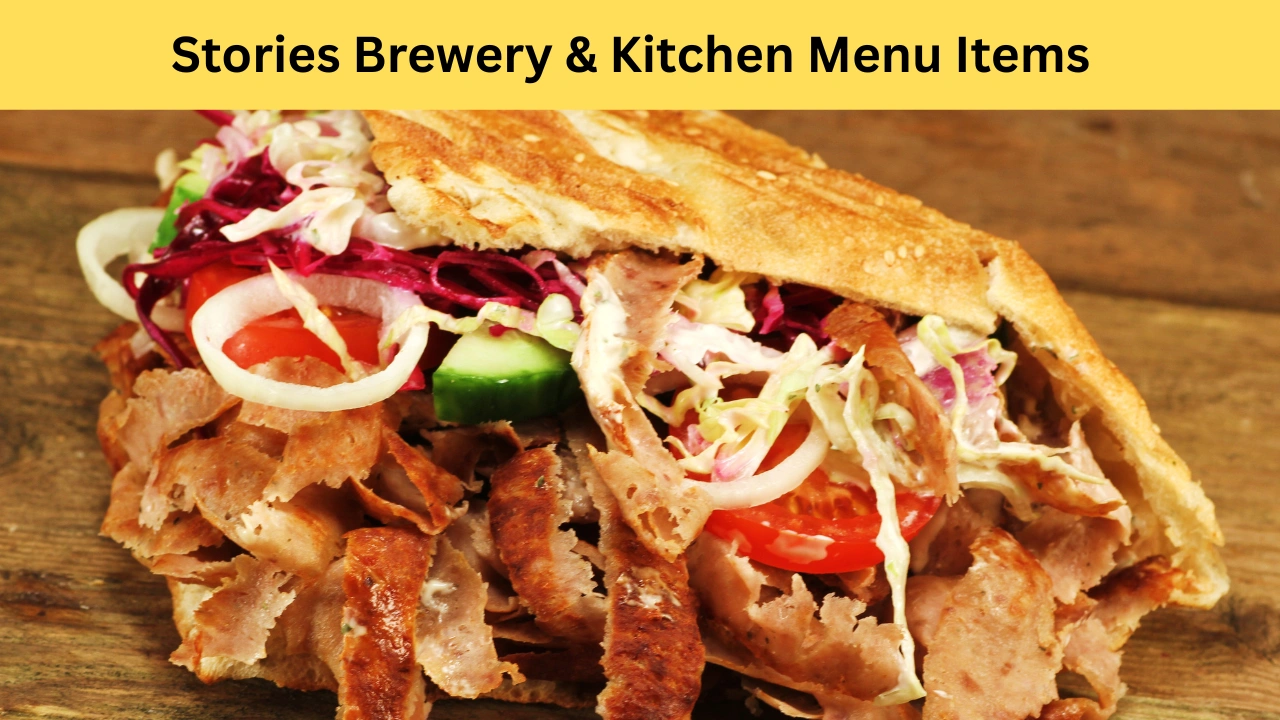 Stories Brewery & Kitchen Menu Items