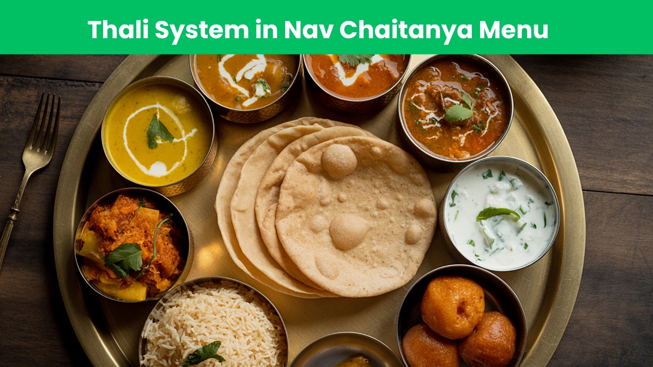 Thali System in Nav Chaitanya Menu
